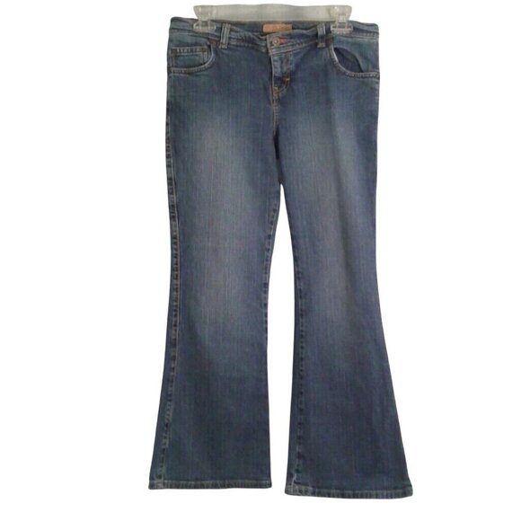 Tommy Jeans Size 9s Womens Bootcut Blue Denim Made In Mexico Vintage 2004 - Picture 1 of 7